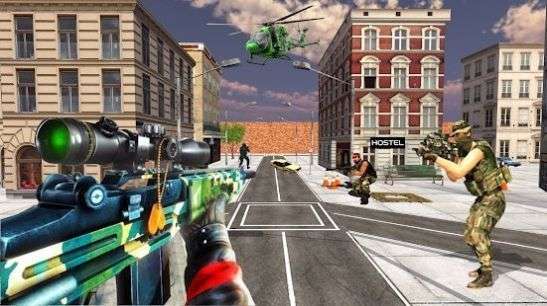 城市的秘密任务（Real Commando Secret Mission - Free Shooting Game）图1