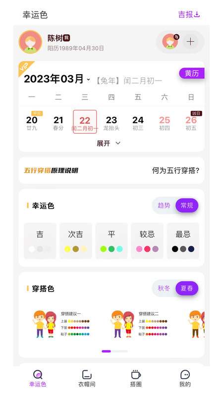 五行穿搭图2