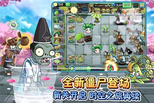 植物大战僵尸2重叠版图2