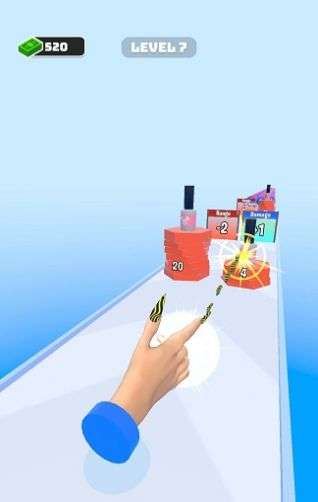 指甲射跑图2