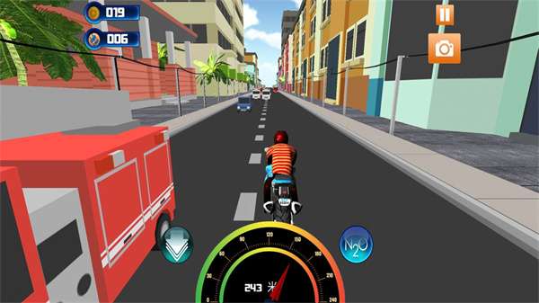 真实公路摩托车3D图2