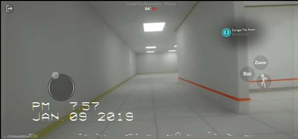 逃离后室3D版图1
