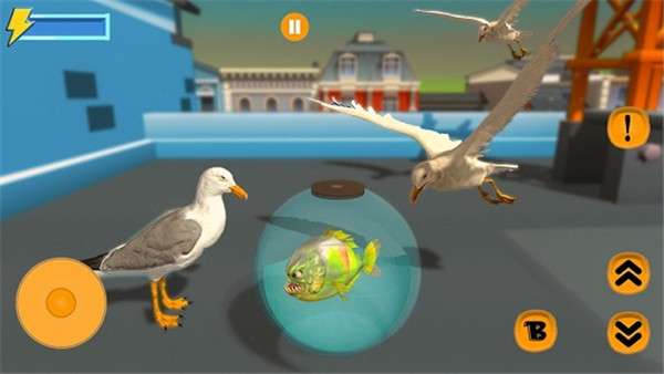 食人鱼水族馆鱼逃生图3