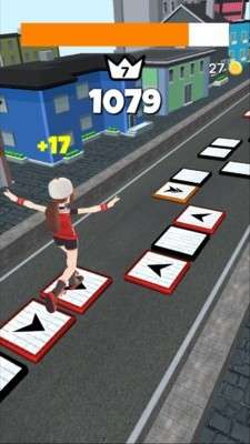 跳跃女高中生图2