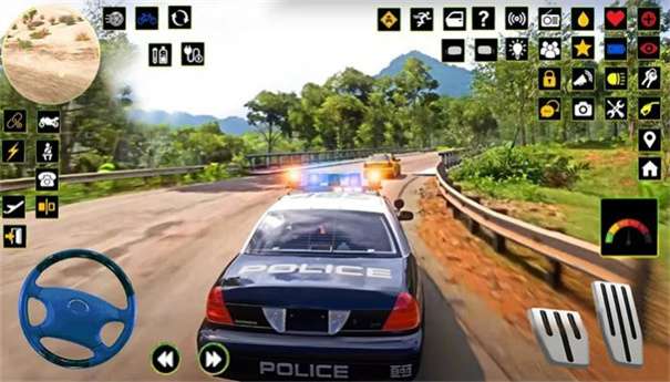 高速公路警车追逐图3