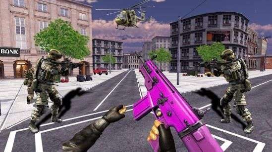 城市的秘密任务（Real Commando Secret Mission - Free Shooting Game）图2