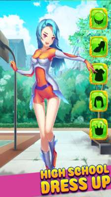 高校女生可爱装扮图3