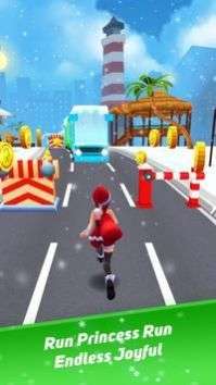 圣诞公主跑步冲浪图3