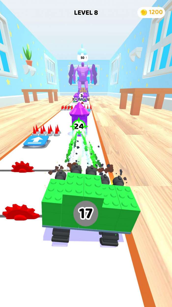 积木坦克射击3D图2