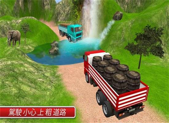 山坡卡车3D图2