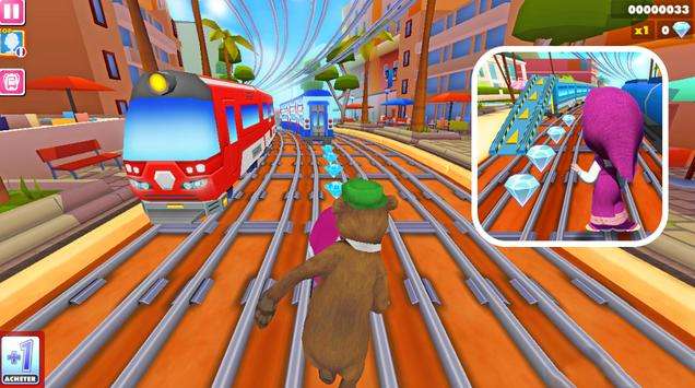 玛莎跑酷Skater Masha Adventure run图2