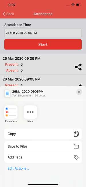 出勤登记应用图3