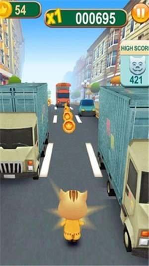 地铁猫咪酷跑图1
