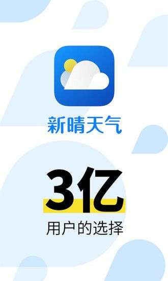 新晴天气图1