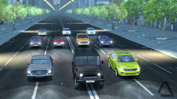 Russian Road Racer Pro图2