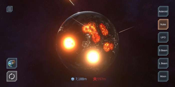 模拟地球爆炸图1