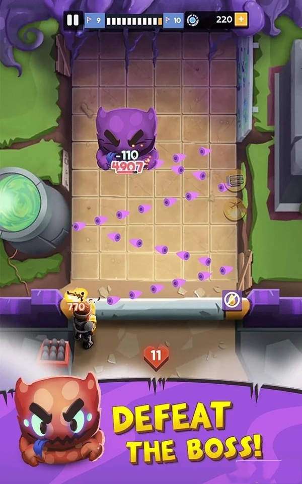 泡泡射击和弹力球图1