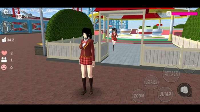 樱花校园模拟器洛丽塔服装版图2