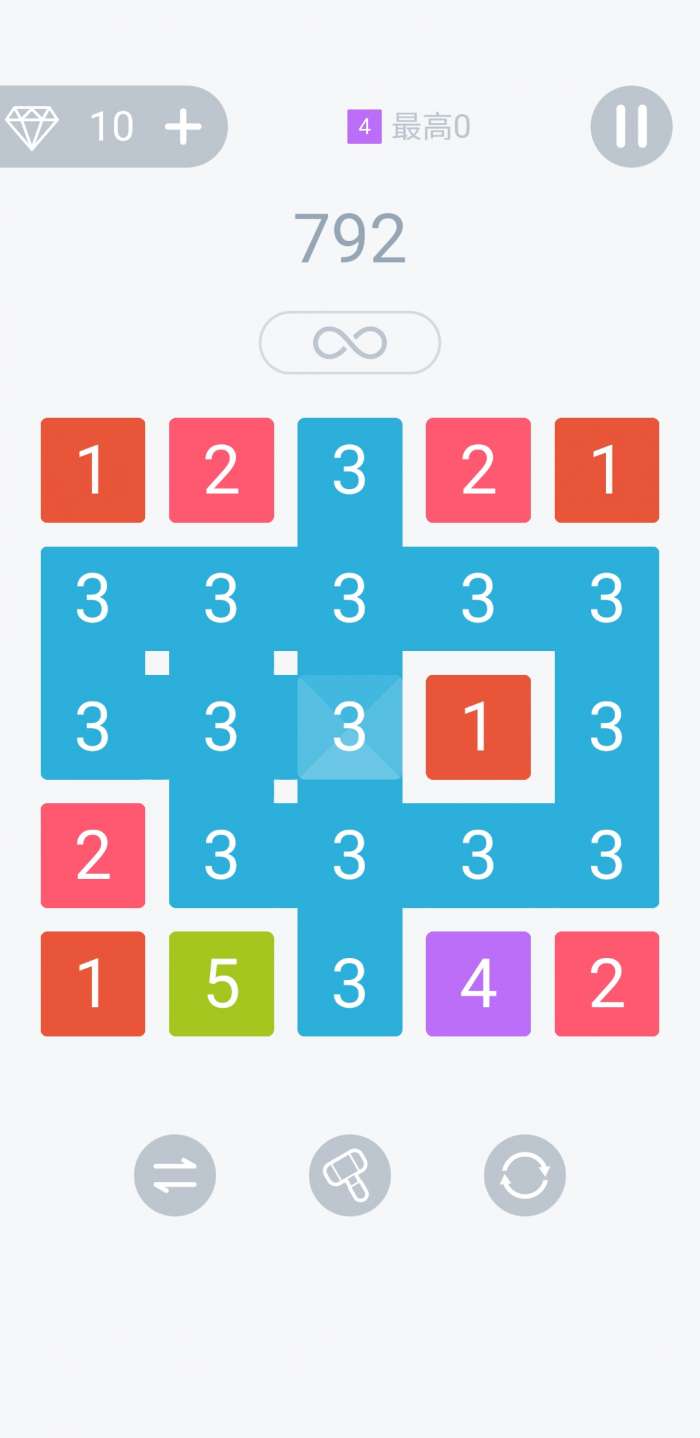 数字方块图2