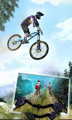 模拟山地自行车游戏图2