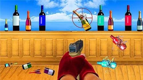 瓶子射击大师游戏3D图2