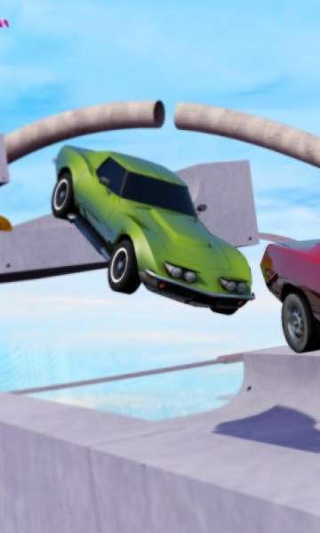 斜坡赛车空中赛道图2