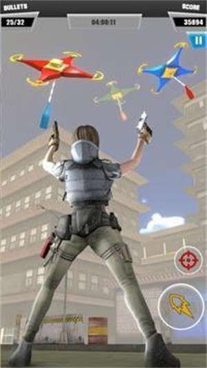 瓶子射击3D枪图1