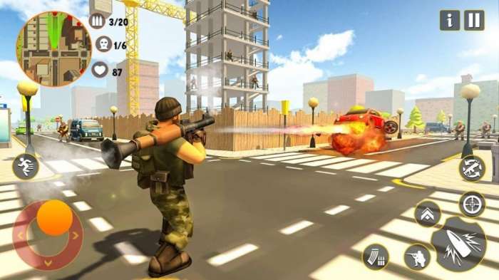 反恐部队射击任务图1