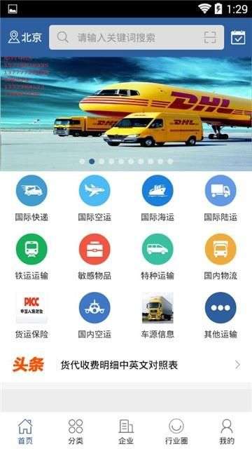 国际物流信息平台图2