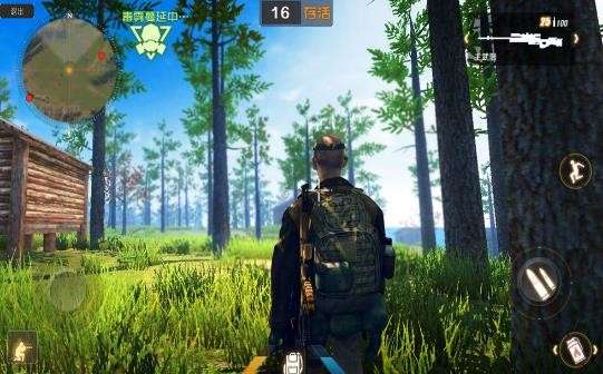 放置武器射击吃鸡图1