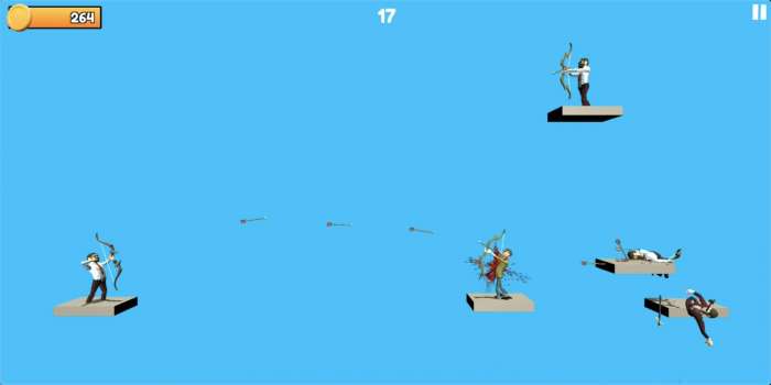 斯蒂克曼弓箭手射击图1