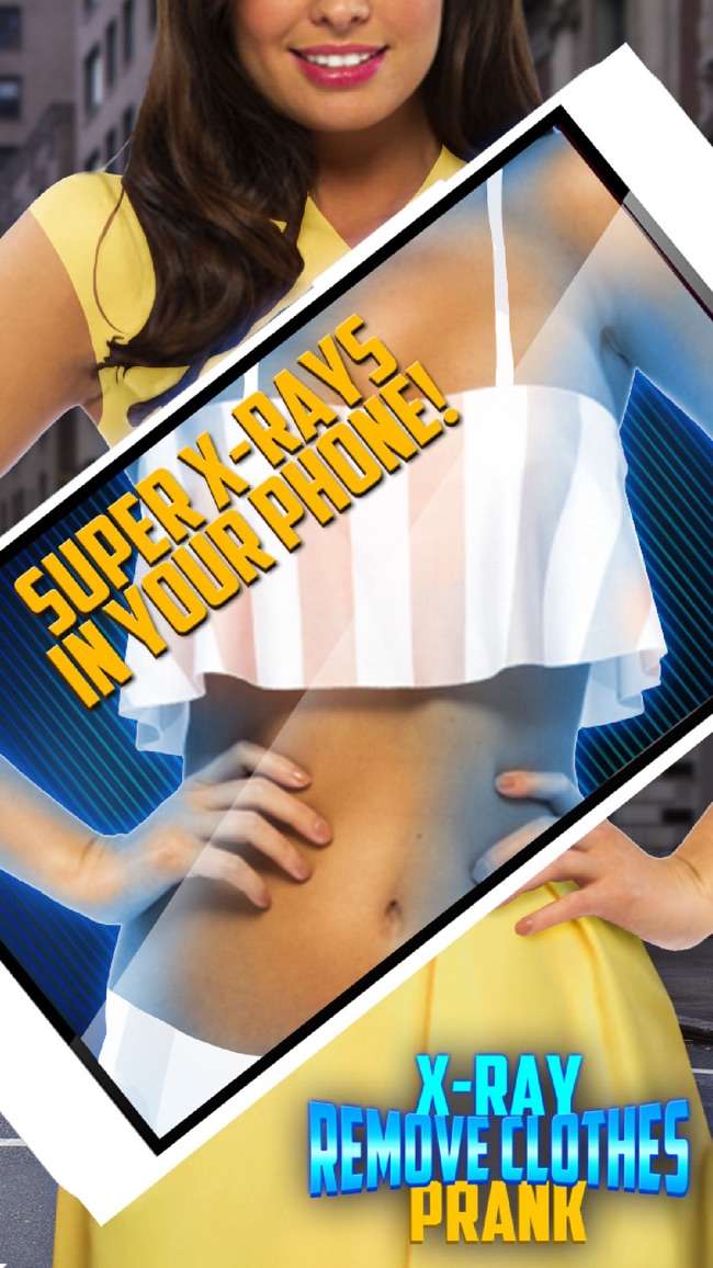 X-ray Remove Clothes Prank图1