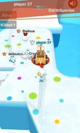 冰冻卡丁车滚雪球图1