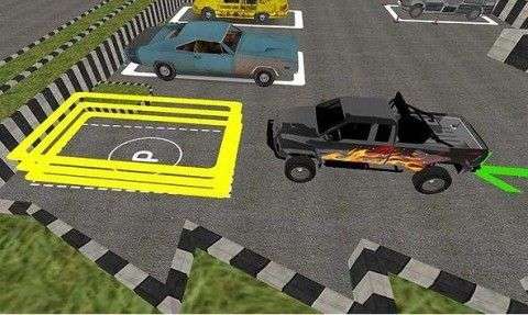 SUV极限赛道停车图1