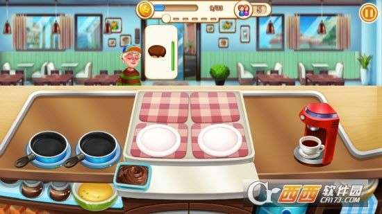 疯狂美食街无限金币版图3