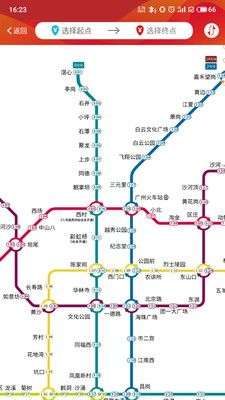 广州地铁图2