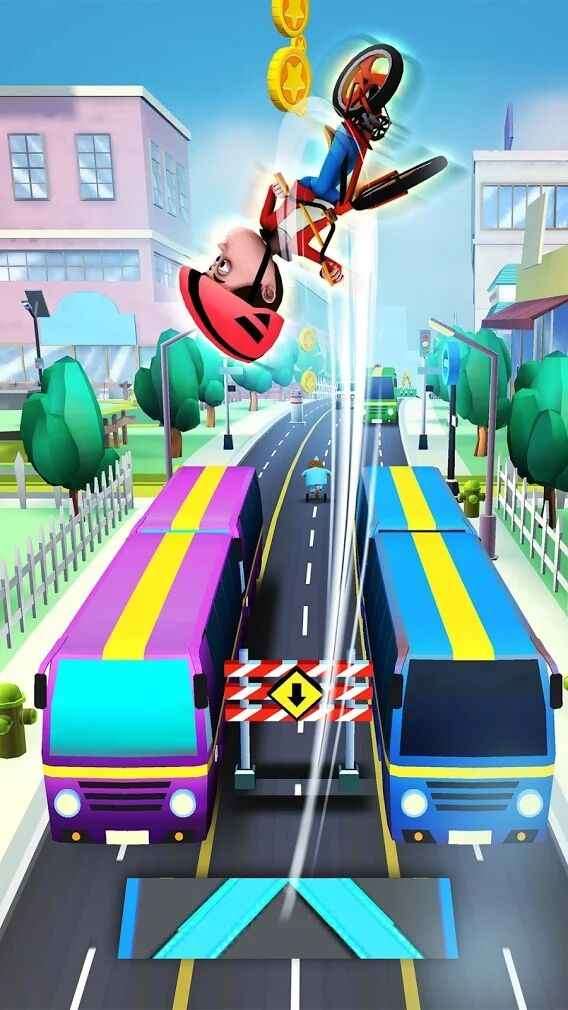 二轮车跑酷图1