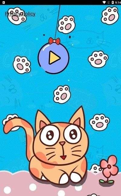猫咪涂色图2