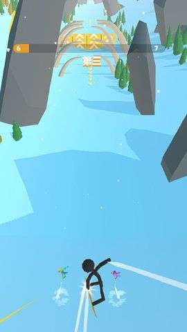 火柴人滑雪大作战小游戏图1