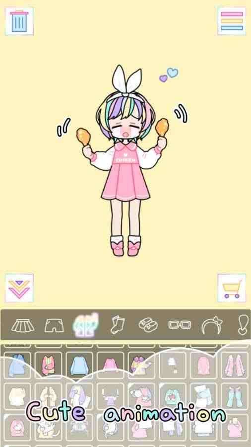 粉彩女孩最新破解版图2