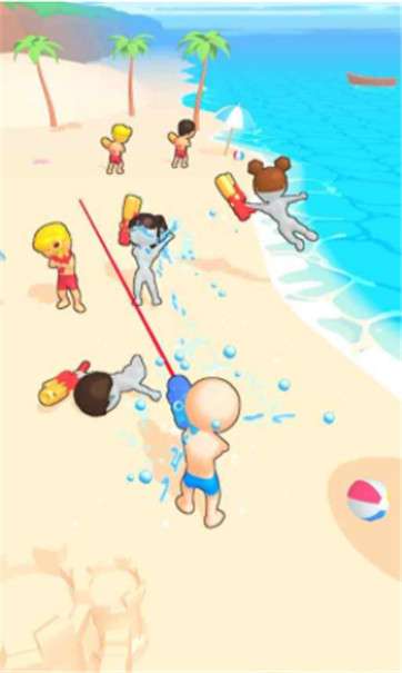 沙滩水枪战图2