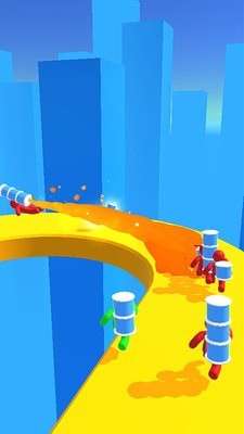 水枪喷射赛跑图2