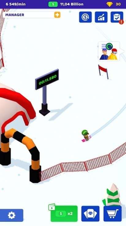 空闲滑雪大亨游戏安卓版图3
