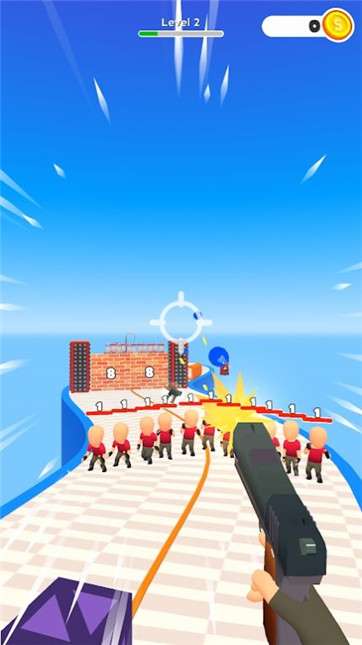 跳跃射击奔跑图1