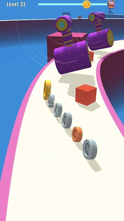 硬币滚动3D图1