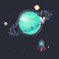像素工艺太空射击