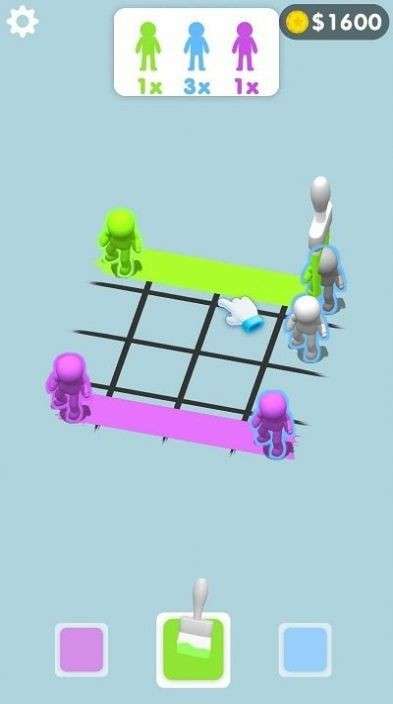 油漆火柴人3D图3