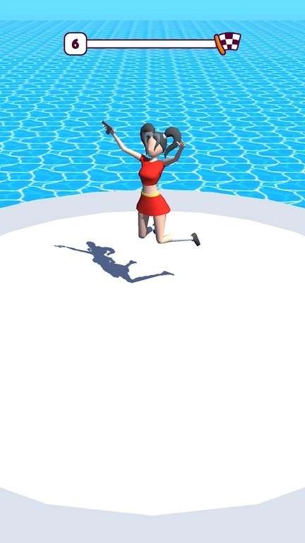 美少女枪手跑图1